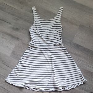 Striped Sleeveless Dress